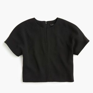 J. Crew Crop Top in 365 crepe
